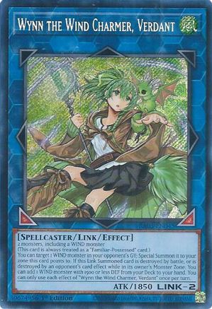 Wynn the Wind Charmer, Verdant (Secret Rare) [RA03-EN045] Secret Rare - Trinity Hobby
