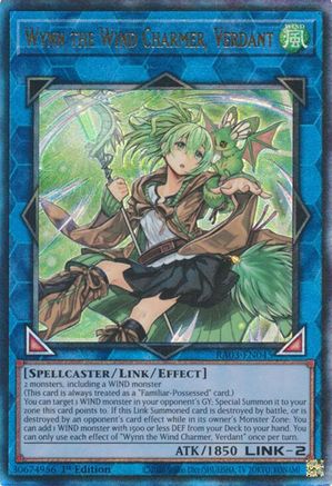 Wynn the Wind Charmer, Verdant (UTR) [RA03-EN045] Prismatic Ultimate Rare - Trinity Hobby