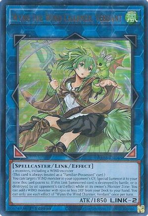 Wynn the Wind Charmer, Verdant (UR) [RA03-EN045] Ultra Rare - Trinity Hobby