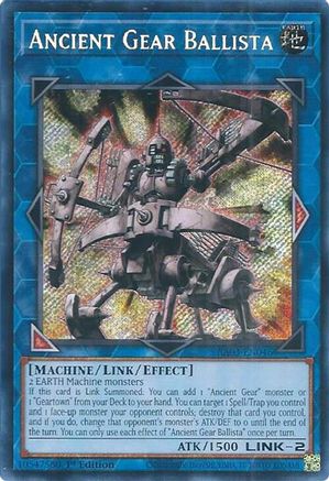 Ancient Gear Ballista (Secret Rare) [RA03-EN046] Secret Rare - Trinity Hobby