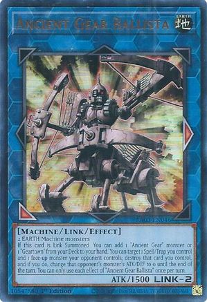 Ancient Gear Ballista (UR) [RA03-EN046] Ultra Rare - Trinity Hobby
