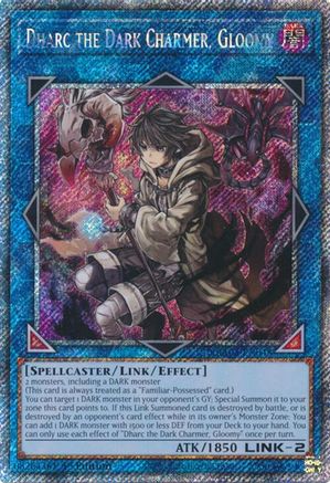 Dharc the Dark Charmer, Gloomy (Platinum Secret Rare) [RA03-EN048] Platinum Secret Rare - Trinity Hobby