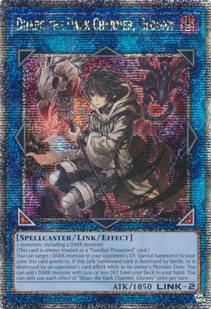 Dharc the Dark Charmer, Gloomy (Quarter Century Secret Rare) [RA03-EN048] Quarter Century Secret Rare - Trinity Hobby
