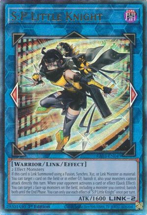 S:P Little Knight (UTR) [RA03-EN049] Prismatic Ultimate Rare - Trinity Hobby