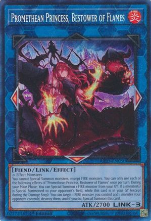 Promethean Princess, Bestower of Flames (CR) [RA03-EN050] Prismatic Collector's Rare - Trinity Hobby