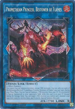 Promethean Princess, Bestower of Flames (Secret Rare) [RA03-EN050] Secret Rare - Trinity Hobby