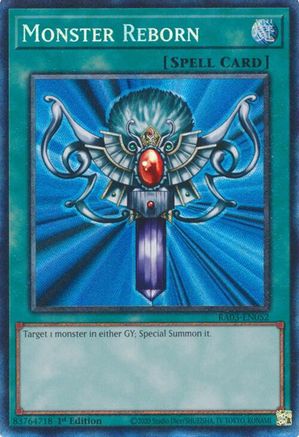 Monster Reborn (CR) [RA03-EN052] Prismatic Collector's Rare - Trinity Hobby