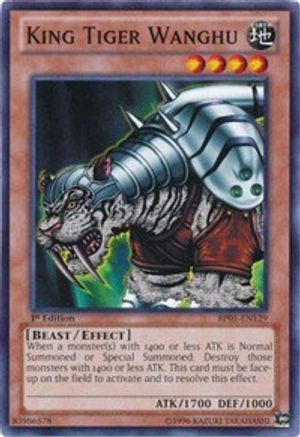 King Tiger Wanghu [BP01-EN129] Common - Trinity Hobby