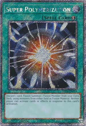 Super Polymerization (Platinum Secret Rare) [RA03-EN053] Platinum Secret Rare - Trinity Hobby