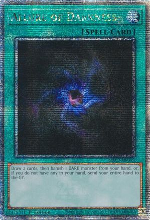 Allure of Darkness (Quarter Century Secret Rare) [RA03-EN055] Quarter Century Secret Rare - Trinity Hobby
