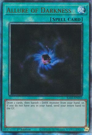 Allure of Darkness (UTR) [RA03-EN055] Prismatic Ultimate Rare - Trinity Hobby