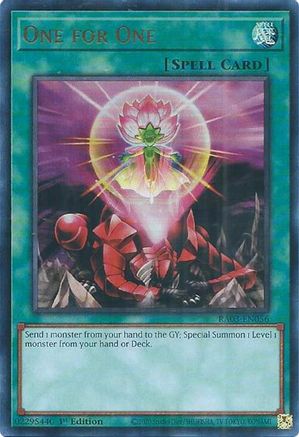 One for One (UR) [RA03-EN056] Ultra Rare - Trinity Hobby