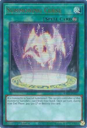 Summoning Curse (UR) [RA03-EN057] Ultra Rare - Trinity Hobby