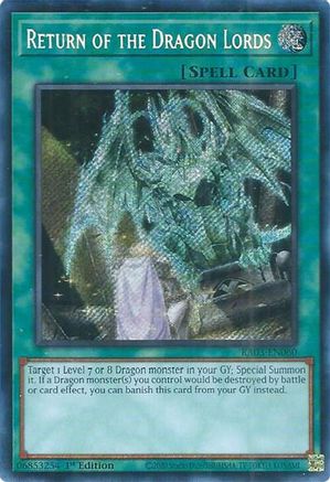 Return of the Dragon Lords (Secret Rare) [RA03-EN060] Secret Rare - Trinity Hobby