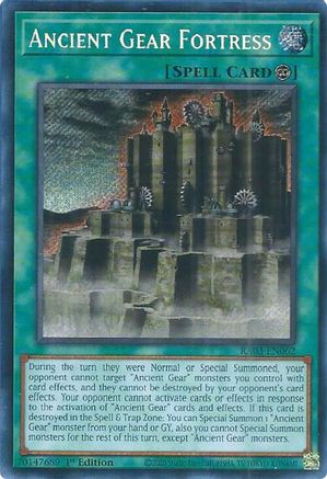 Ancient Gear Fortress (Secret Rare) [RA03-EN062] Secret Rare - Trinity Hobby