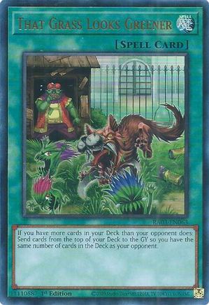 That Grass Looks Greener (UR) [RA03-EN063] Ultra Rare - Trinity Hobby