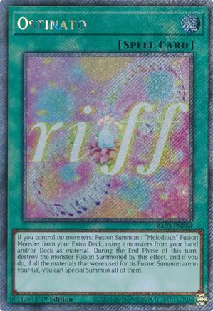 Ostinato (Platinum Secret Rare) [RA03-EN064] Platinum Secret Rare - Trinity Hobby