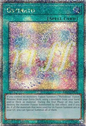 Ostinato (Quarter Century Secret Rare) [RA03-EN064] Quarter Century Secret Rare - Trinity Hobby