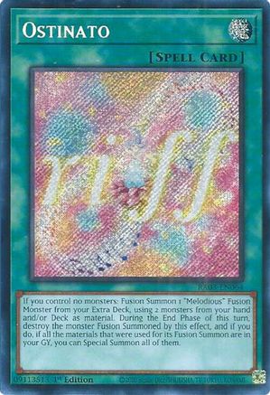 Ostinato (Secret Rare) [RA03-EN064] Secret Rare - Trinity Hobby