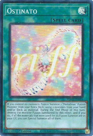 Ostinato [RA03-EN064] Super Rare - Trinity Hobby