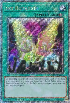 Set Rotation (Platinum Secret Rare) [RA03-EN065] Platinum Secret Rare - Trinity Hobby