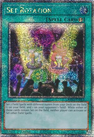 Set Rotation (Quarter Century Secret Rare) [RA03-EN065] Quarter Century Secret Rare - Trinity Hobby