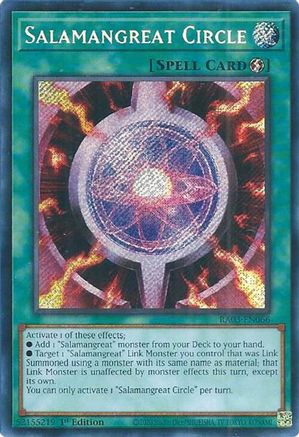 Salamangreat Circle (Secret Rare) [RA03-EN066] Secret Rare - Trinity Hobby