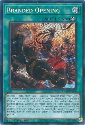 Branded Opening (Secret Rare) [RA03-EN070] Secret Rare - Trinity Hobby