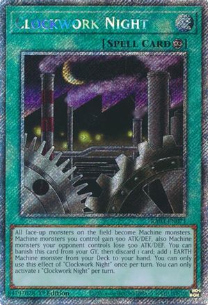 Clockwork Night (Platinum Secret Rare) [RA03-EN071] Platinum Secret Rare - Trinity Hobby