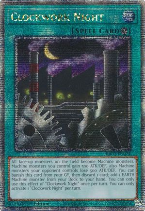 Clockwork Night (Quarter Century Secret Rare) [RA03-EN071] Quarter Century Secret Rare - Trinity Hobby