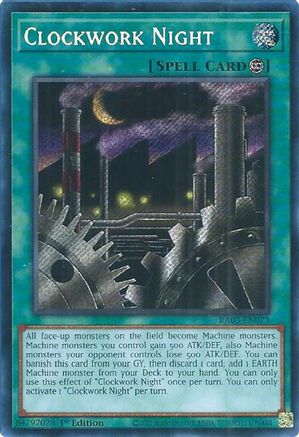 Clockwork Night (Secret Rare) [RA03-EN071] Secret Rare - Trinity Hobby