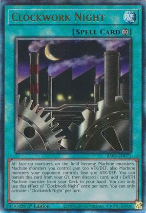 Clockwork Night (UTR) [RA03-EN071] Prismatic Ultimate Rare - Trinity Hobby