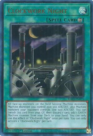 Clockwork Night (UR) [RA03-EN071] Ultra Rare - Trinity Hobby