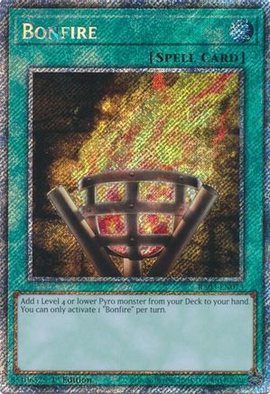 Bonfire (Platinum Secret Rare) [RA03-EN073] Platinum Secret Rare - Trinity Hobby