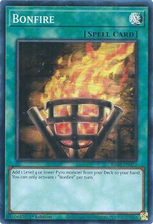 Bonfire [RA03-EN073] Super Rare - Trinity Hobby