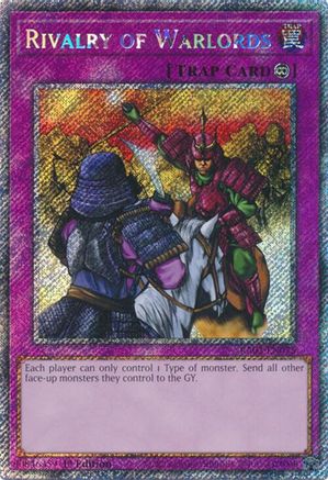 Rivalry of Warlords (Platinum Secret Rare) [RA03-EN075] Platinum Secret Rare - Trinity Hobby