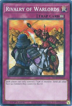 Rivalry of Warlords [RA03-EN075] Super Rare - Trinity Hobby