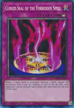 Cursed Seal of the Forbidden Spell (CR) [RA03-EN076] Prismatic Collector's Rare - Trinity Hobby