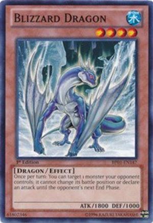 Blizzard Dragon [BP01-EN147] Common - Trinity Hobby