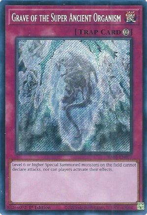 Grave of the Super Ancient Organism (Secret Rare) [RA03-EN077] Secret Rare - Trinity Hobby