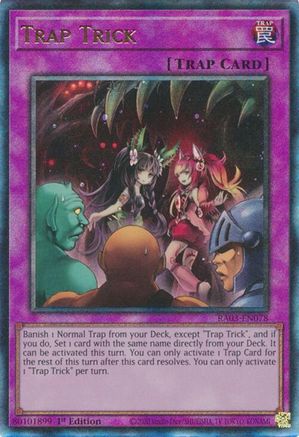 Trap Trick (UTR) [RA03-EN078] Prismatic Ultimate Rare - Trinity Hobby