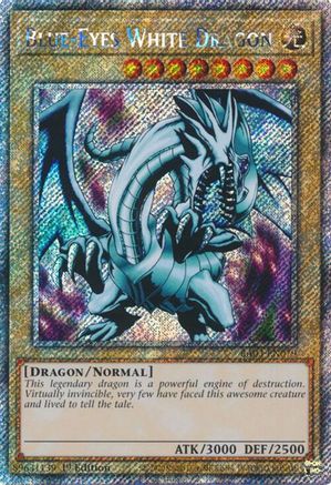 Blue-Eyes White Dragon (Platinum Secret Rare) [RA03-EN079] Platinum Secret Rare - Trinity Hobby