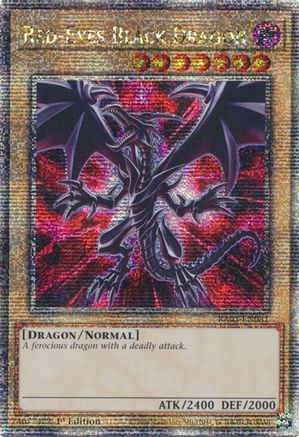 Red-Eyes Black Dragon (Quarter Century Secret Rare) [RA03-EN081] Quarter Century Secret Rare - Trinity Hobby