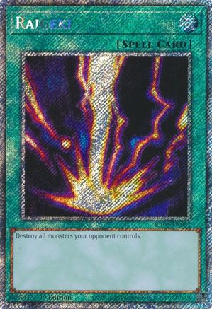 Raigeki (Platinum Secret Rare) [RA03-EN083] Platinum Secret Rare - Trinity Hobby