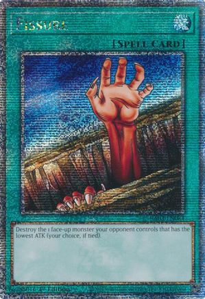 Fissure (Quarter Century Secret Rare) [RA03-EN084] Quarter Century Secret Rare - Trinity Hobby