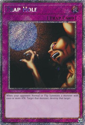 Trap Hole (Platinum Secret Rare) [RA03-EN085] Platinum Secret Rare - Trinity Hobby