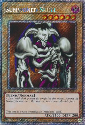 Summoned Skull (Platinum Secret Rare) [RA03-EN086] Platinum Secret Rare - Trinity Hobby