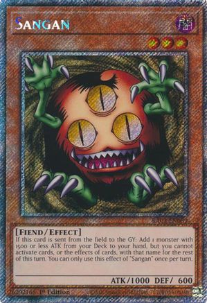 Sangan (Platinum Secret Rare) [RA03-EN089] Platinum Secret Rare - Trinity Hobby