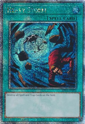 Heavy Storm (Quarter Century Secret Rare) [RA03-EN092] Quarter Century Secret Rare - Trinity Hobby