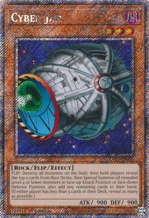 Cyber Jar (Platinum Secret Rare) [RA03-EN095] Platinum Secret Rare - Trinity Hobby